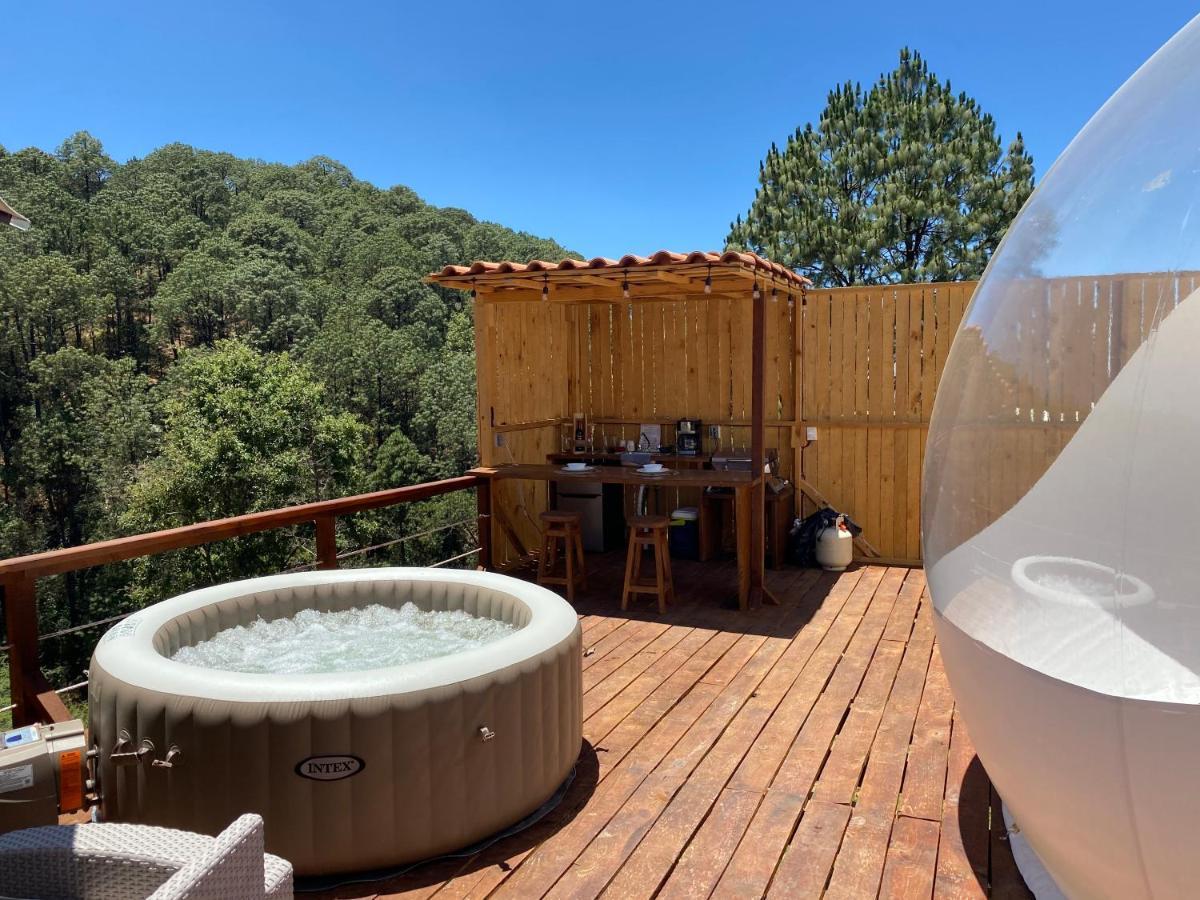 La Estela Bubble Glamping Мазамитла Экстерьер фото